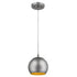 Light Gray and Gold Hanging Dome Light